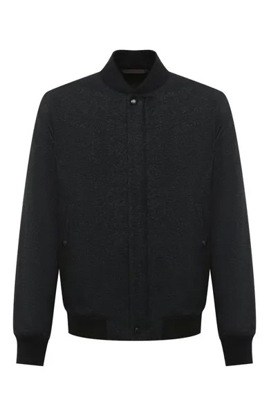 Бомбер из хлопка и кашемира Ermenegildo Zegna