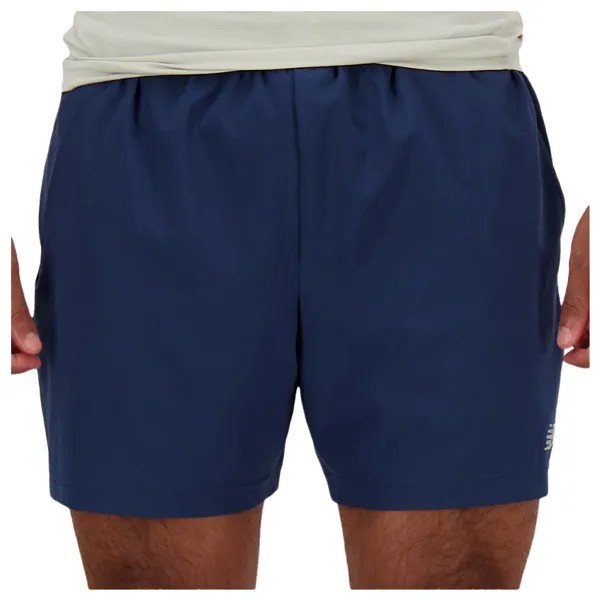 Шорты для бега New Balance Sport Essentials Short Brief 5'', темно синий