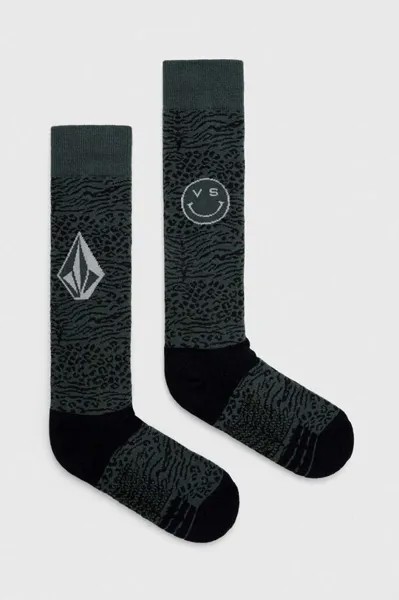 Носки Волком Volcom, зеленый