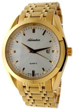 Швейцарские наручные  мужские часы Adriatica 8202.1113Q. Коллекция Gents