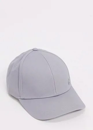 Серая кепка с логотипом сбоку Calvin Klein-Серый