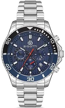 Fashion наручные  мужские часы BIGOTTI BG.1.10241-1. Коллекция Milano