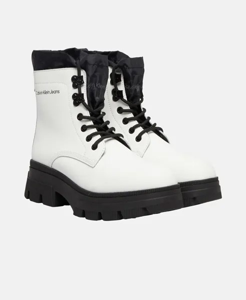 Ботинки на шнуровке Calvin Klein, белый