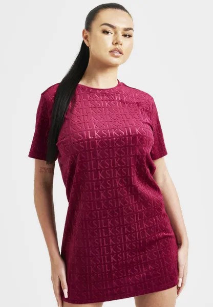 Платье из джерси SIKSILK, розовый