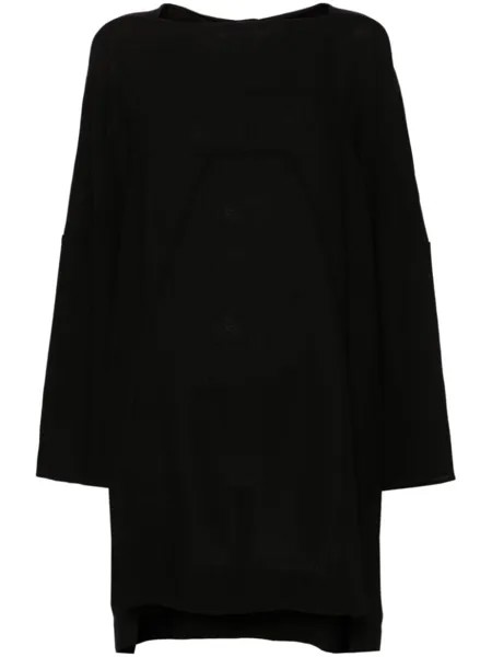 Rick Owens блузка Phleg Mini из вирджинской шерсти, черный