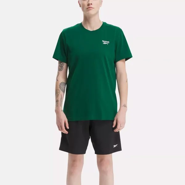 Футболка Identity Classics Reebok, темно-зеленый