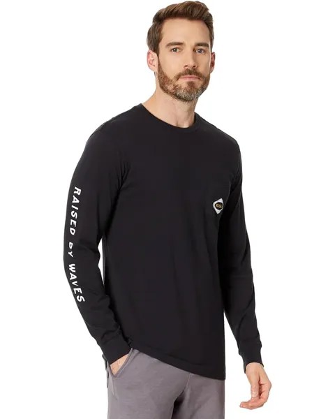 Футболка VISSLA Round House Pocket, цвет Phantom