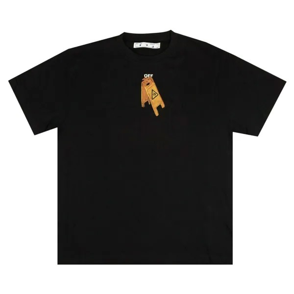 Off-White Футболка Pascal Skeleton Черная