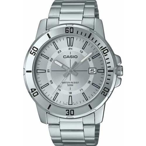 Наручные часы CASIO, серебристый