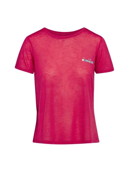 Футболка женская Diadora L. Ss T-Shirt Workout красная S