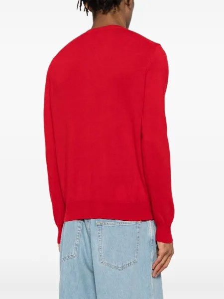 Comme Des Garçons Play шерстяной кардиган, красный