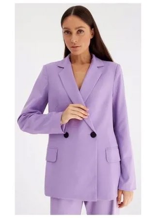 Пиджак MIST, размер 44, фиолетовый, лиловый