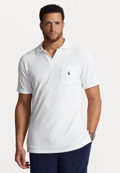 Поло ФУТБОЛКА ПОЛО ТЕРРИ Polo Ralph Lauren Big & Tall, белый