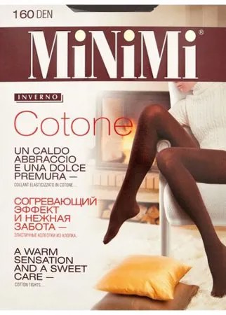 Колготки MiNiMi Cotone 160 den, размер 6-XXL, moka (коричневый)