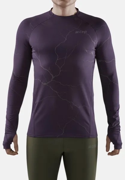 Футболка с длинным рукавом Reflective CEP, фиолетовый