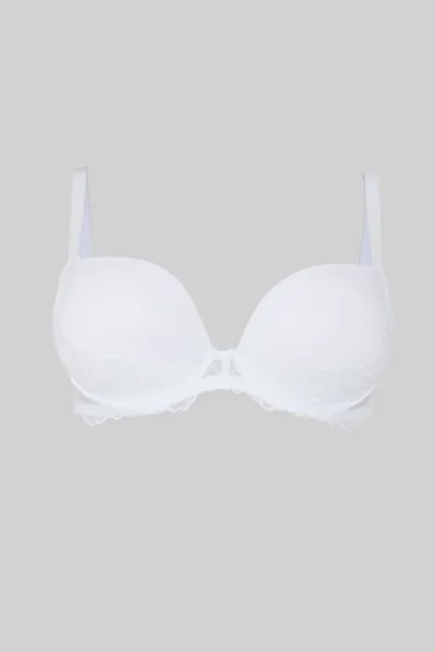 Разглаживающий бюстгальтер для спины DD+ Bella Dorothy Perkins, белый