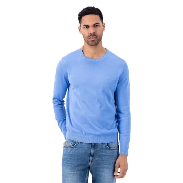 Свитер Fynch Hatton 1413825 o neck, синий