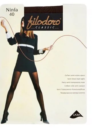 Колготки Filodoro Classic Ninfa 40 den, размер 3-M, cappuccio (коричневый)