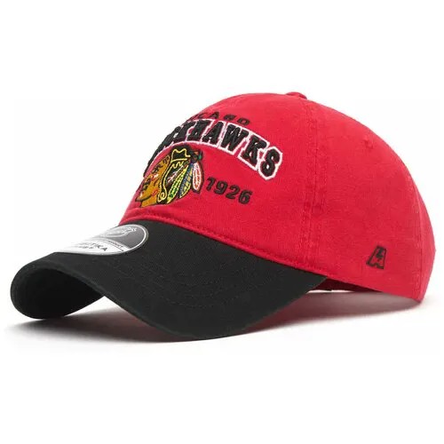 Бейсболка Atributika & Club Chicago Blackhawks, размер 55-58, красный