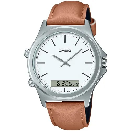 Наручные часы CASIO Collection MTP-VC01L-7E, серебряный, белый