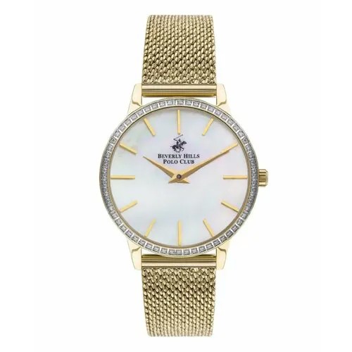 Наручные часы Beverly Hills Polo Club BP3298C.120, серебряный, золотой