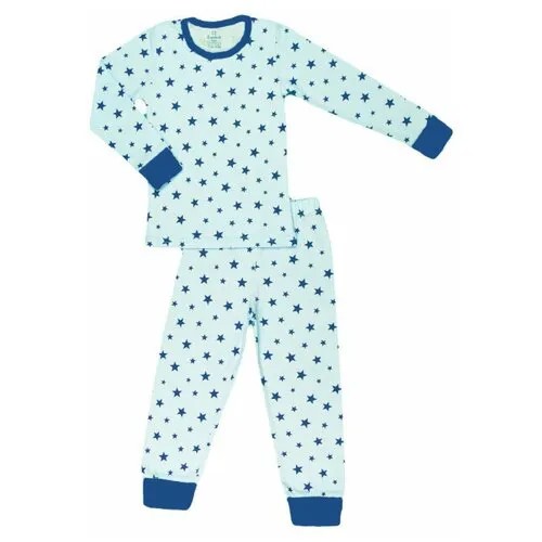 Пижама Bambak Kids, рост 104-110, звезда голубая
