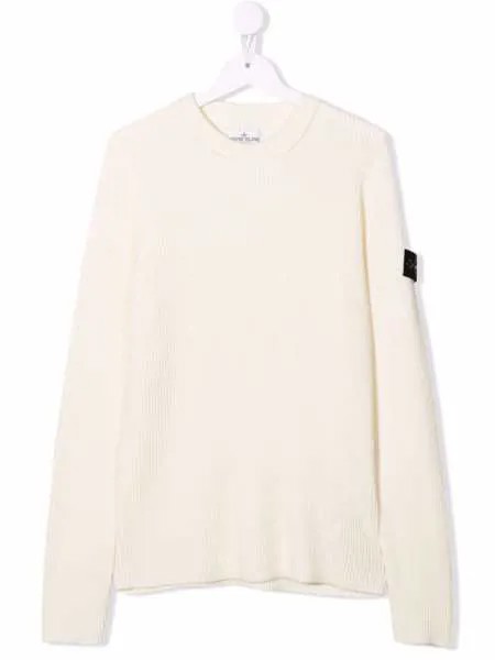 Stone Island Junior толстовка в рубчик