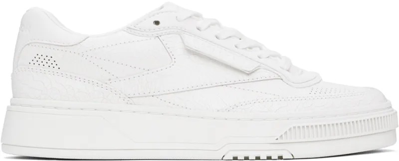 Белые кроссовки Club C LTD Reebok Classics, цвет Cracked white