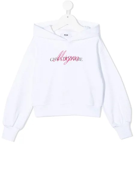 MSGM Kids худи с логотипом