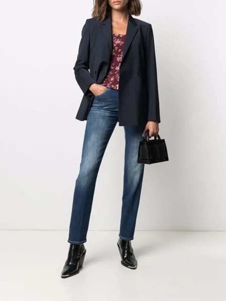 Dondup narrow lapel double-breasted blazer