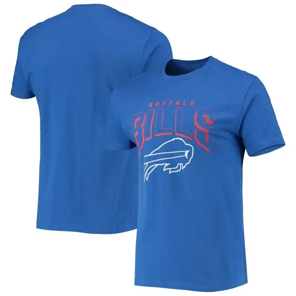 Мужская футболка с ярким логотипом Royal Buffalo Bills Junk Food