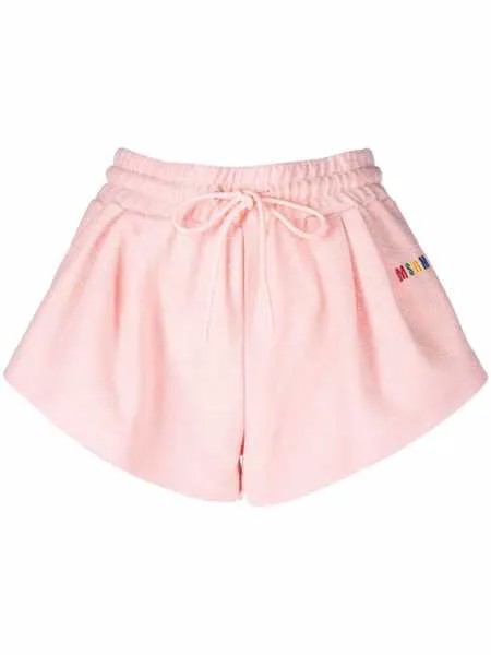 MSGM спортивные шорты с логотипом
