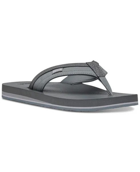 Мужские сандалии ziggy flip-flop Sanuk, серый