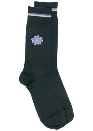Marni носки вязки интарсия с цветочным узором