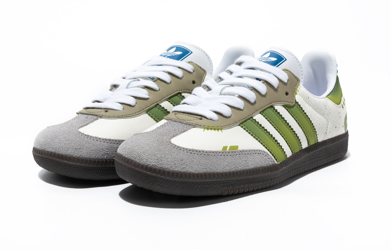 Кроссовки adidas originals Skateboarding Shoes Unisex Low-top Grey/Green, зеленый