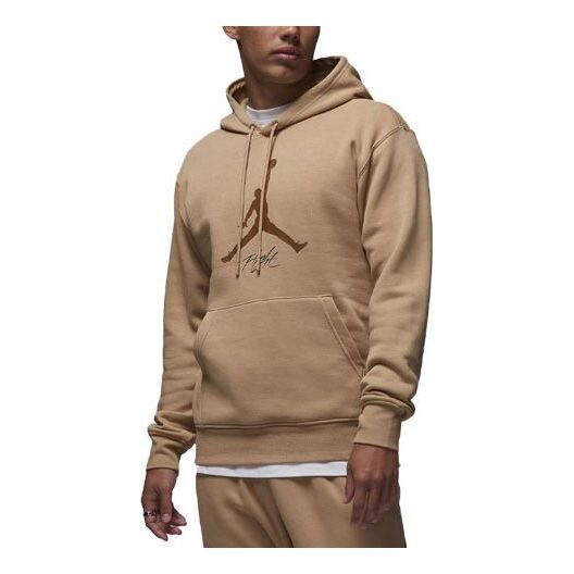 Толстовка Air Jordan Essentials Fleece Hoodie 'Hemp Light British Tan', цвет hemp/light british tan