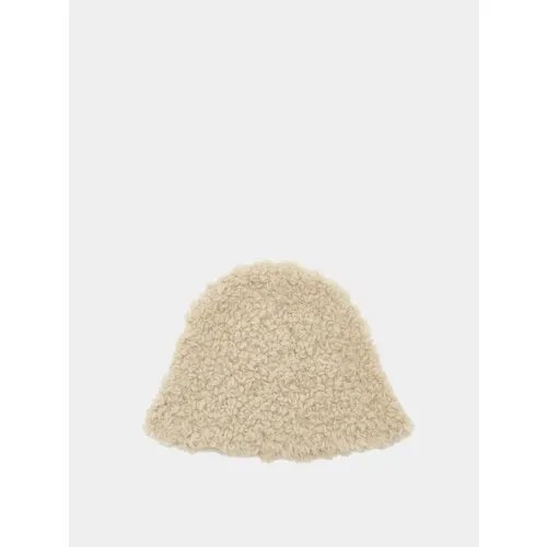 Панама AMOMENTO Hand Knitted Bucket Hat, размер OneSize, бежевый