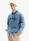 Футболка с набивным рисунком Desigual, синий