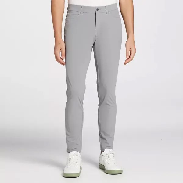 Мужские узкие брюки Vrst, эластичные в 4 направлениях, с 5 карманами, серебряный