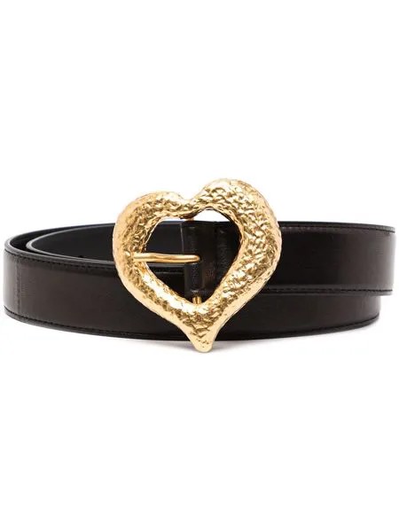 Saint Laurent ремень с декорированной пряжкой