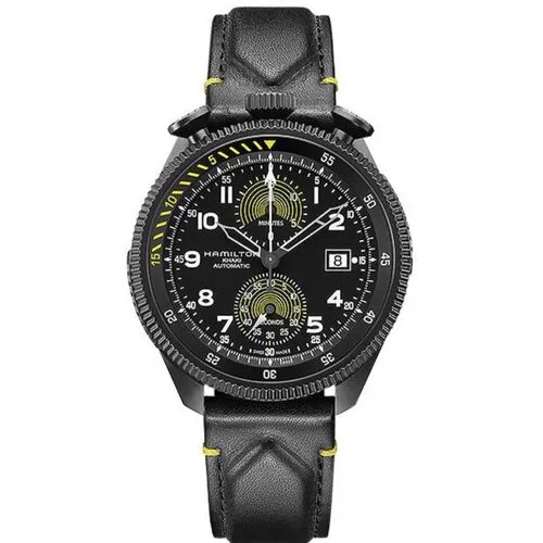 Наручные часы Hamilton Khaki Aviation Наручные часы Hamilton H76776733, черный