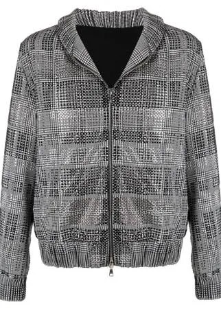 Balmain бомбер в двух тонах