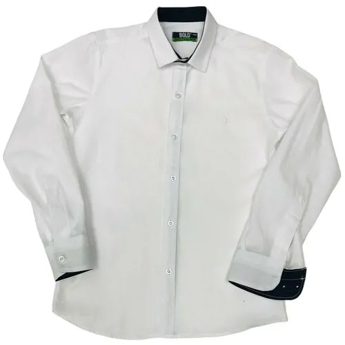 Школьная рубашка BoLd, размер 116, белый