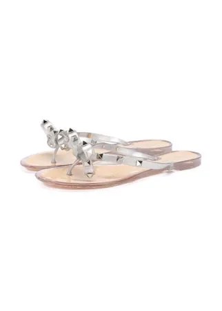 Резиновые шлепанцы Summer Rockstud Valentino
