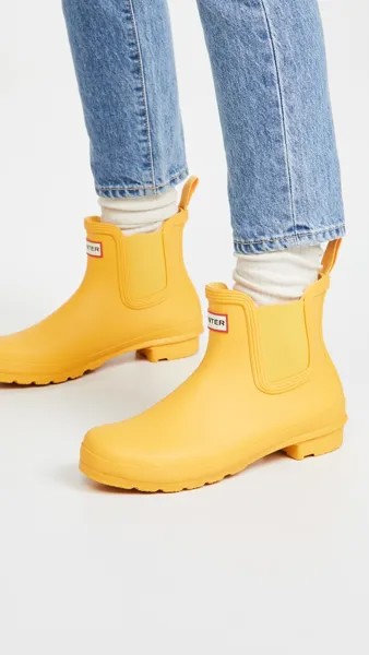 Ботинки Hunter Boots Original Chelsea, желтый