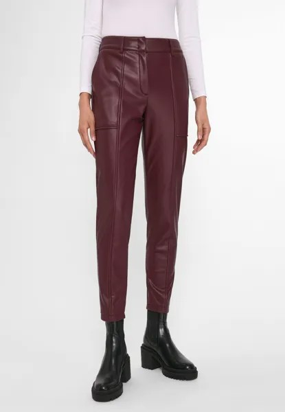 Брюки Basler Lederimitathose Trousers, цвет burgunder