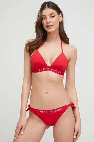 Бюстгальтер для плавания Tommy Hilfiger, красный
