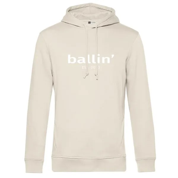 Стандартное восточное время базовое худи 2013 года Ballin, бежевый