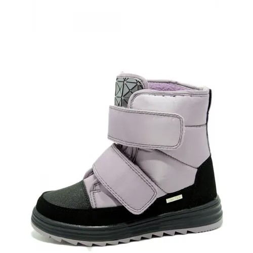 Ботинки Ulet, зимние, на липучках, размер 31, фиолетовый