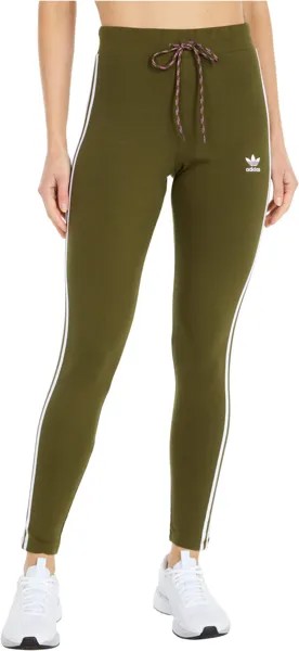 Брюки Tights adidas, цвет Dust Green